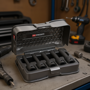 Juego de Puntas de Impacto XZN Facom de 1/2'', Kit de Herramientas de 5 Piezas - Product Image 3
