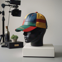 Casquettes de baseball unisexes personnalisables en cuir PU, style multi-panneaux, OEM, mode, snapback, haute qualité, confortables, sportives, streetwear