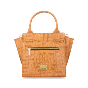 Bolso elegante 2025 Tendencias OEM Bolso de mano para mujer Bolso de hombro elegante en cuero de vaca genuino Diseño de moda - Product Image 3