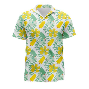 Camisas de vacaciones de gran tamaño para hombre de manga corta azul blanco veleros barcos y yates camisa hawaiana náutica única - Product Image 5