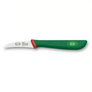 PREMANA PROFESSIONAL Kitchen Knife with 6cm Stainless Steel Blade Green and Chrome 3306 Professional <b>Fruit</b> & <b>Vegetable</b> <b>Tool</b> - Product Image 2