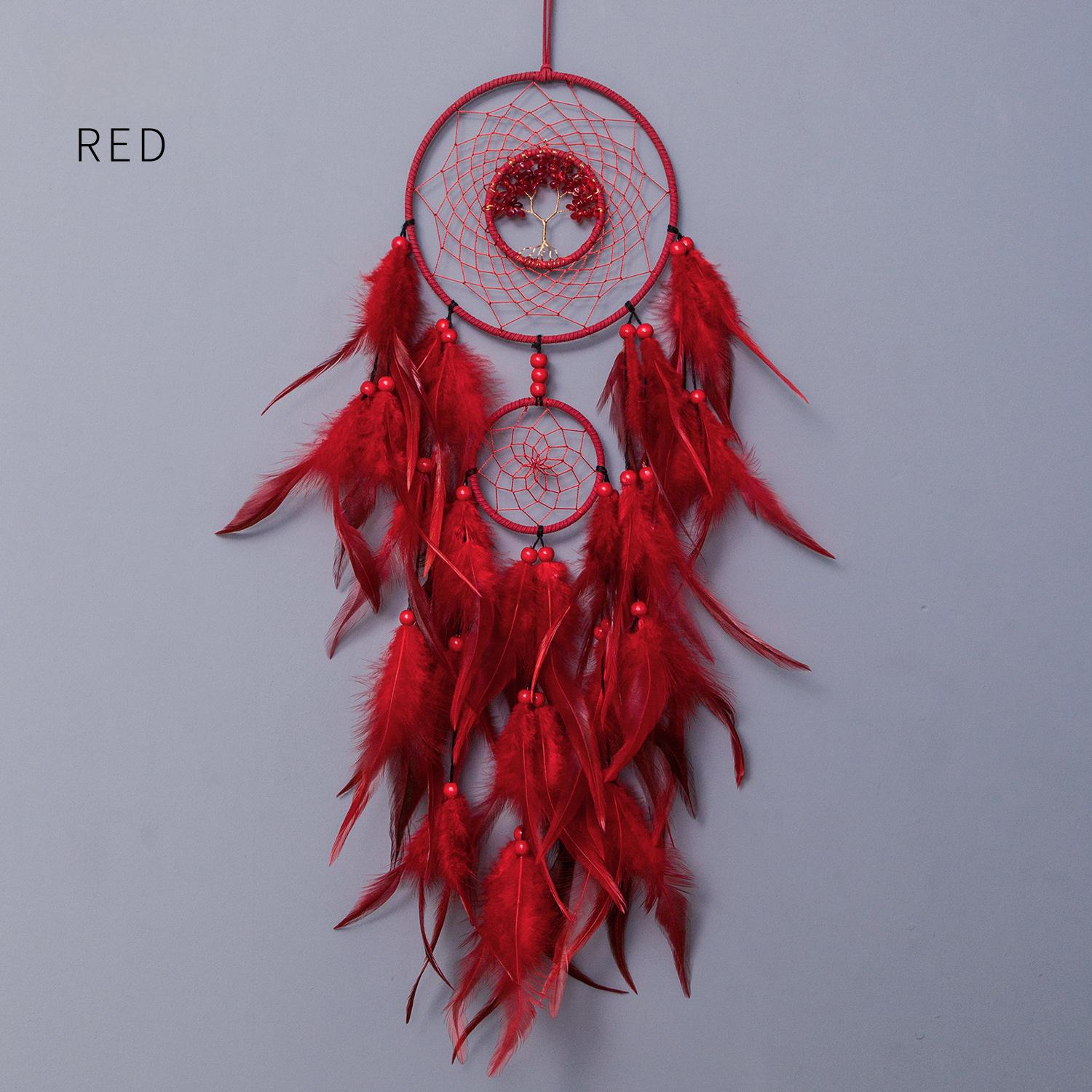 Pierre à eau sept couleurs - Rouge
