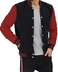 Blousons universitaires pour hommes, mode hiver, respirants, coupe-vent, grandes tailles, chauds, style streetwear, faible MOQ, doublure polaire, meilleures ventes - Product Image 6