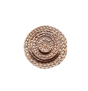 Manufacture Handicrafts Water Hyacinth Charger Plate - Color <b>Seagrass</b> <b>Placemat</b> for Kitchenware Home Restaurant Decoration - Product Image 3