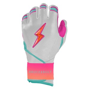 ถุงมือตีเบสบอลคุณภาพพรีเมียมสำหรับผู้ใหญ่ ขนาดมาตรฐาน  หนังแท้  ระบายอากาศได้ดี  ใช้ได้ทั้งมือซ้ายและขวา  รับสกรีนโลโก้ - Product Image 2