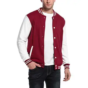 Men American Style Varsity Letterman University College Baseball Jacket