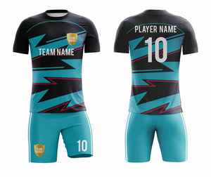 Vente en gros d'uniformes de football personnalisés en usine |   Tenues de football numériques OEM 2026 |   Maillots à manches courtes légers et respirants - Product Image 1