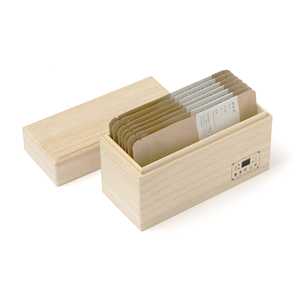 Sept thés du Kyushu dans une boîte en paulownia, thé de qualité supérieure provenant des 7 préfectures du Kyushu pour les fournitures de café, de thé et d'espresso - Product Image 3