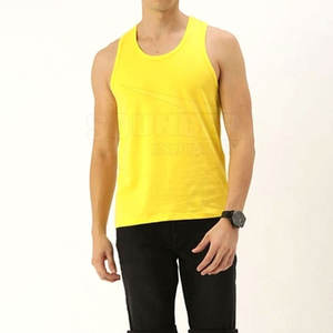 Comfortable Adult <b>Workout</b> <b>Tank</b> <b>Top</b> Lightweight Breathable Knitted Design Solid Pattern Casual Style - Product Image 4