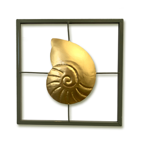 Handmade Vàng Hình Chữ Nhật Hoa Nghệ Thuật Thủ Công Tường Treo Phong Cách Hiện Đại Kim Loại Sao Chất Lượng Cao Antiqued Thiết Kế Cho Trang Trí Nội Thất - Product Image 3