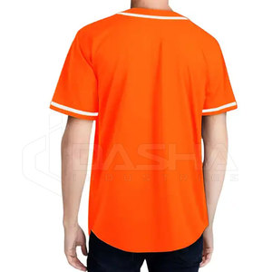 Wholesale Baseball Uniform High Quality OEM Sublimated Plus Size Quick Dry Blank T <b>Shirt</b> Custom Team Baseball Jersey - Product Image 6