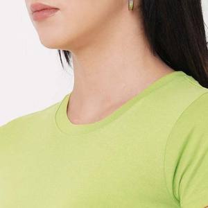 Camisetas de Verano para Mujer, Diseño Nuevo, Superventas, 100% Poliéster/Algodón, Personalizables, Transpirables, de Secado Rápido, Fabricante Profesional - Product Image 3