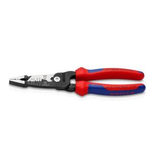 Pince à dénuder Knipex métrique avec poignées bimaterie et fonction de sertissage - Product Image 1
