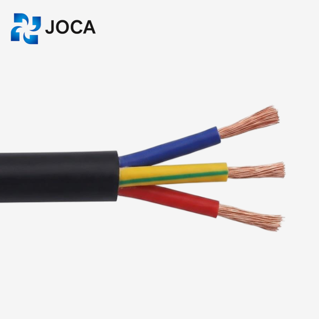 H05VV-F Flexible PVC Power Cord 300/500V Bare Copper Conductor Low Voltage Household Construction Use 2-5 Core 0.75-2.5mm