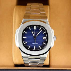Reloj Mecánico de Lujo para Hombre, de Acero Inoxidable, con Cristal de Zafiro, 41 mm, 18 mm, Luminoso, Resistente al Agua, con Esfera de Agujas - Product Image 3
