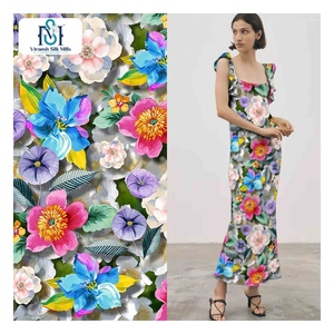 Tela de rayón de materiales de impresión digital de alta calidad para vestido - Product Image 5