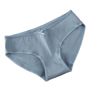 Bragas de corte alto transpirables a cuadros de tiro alto para mujer Spandex/poliéster de alta calidad Color personalizado cómodo no tejido - Product Image 2
