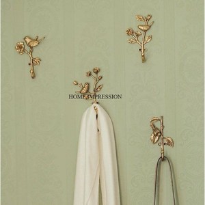 Modern Handcrafted Metal Wall Mounted Heavy-Duty Multifunction <b>Hook</b> Hangers for Home Living Room Clothes Hanging - Product Image 1