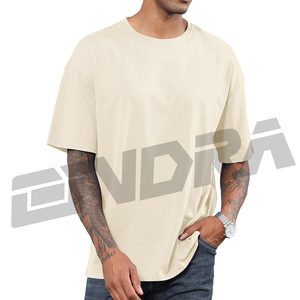 T-shirt d'entraînement surdimensionné pour hommes t-shirt à manches courtes coupe sèche avec tissu doux et léger style ras du cou parfait pour l'entraînement en gym - Product Image 5