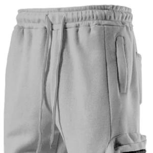 ชุดวอร์มผ้าคอตตอนสำหรับผู้ชายชุดวอร์ม2ชิ้นแบบมีซิปสำหรับฤดูหนาว - Product Image 2