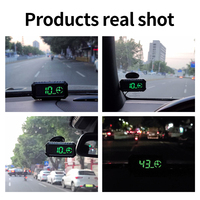 HUD Digital G7 con GPS Integrado, Velocímetro, Alerta de Fatiga al Conducir, Temperatura del Agua, Alarma de Voltaje, Consumo de Combustible