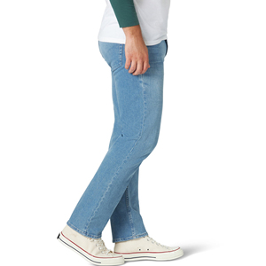 Pantalones vaqueros holgados de algodón azul claro desteñido a la moda para hombre, pantalones vaqueros holgados, ropa de calle, Pantalones rectos Vintage para hombre - Product Image 2