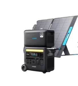 Estación de Energía Portátil F2600 2025, Kit de Panel Solar de 400W con Onda Sinusoidal Pura, Iones de Litio, MPPT - Product Image 2