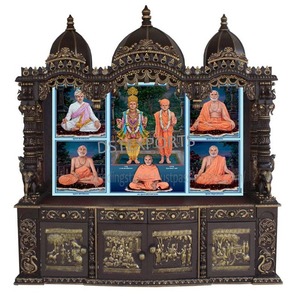 Templo Tradicional de Madera de Jagannath para Hogares Indios, Templos Sikh Personalizados de Madera de Teca del Norte de la India, Palki Sahib Mandirs, Australia - Product Image 3