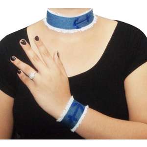 Jeweljunk Fashion Jewelry Sets Denim Collier ras du cou avec bracelet 1108604 - Product Image 1