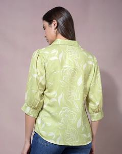 Chemise décontractée pour homme avec logo personnalisé, à rayures, manches longues, sans repassage, style formel - Product Image 3