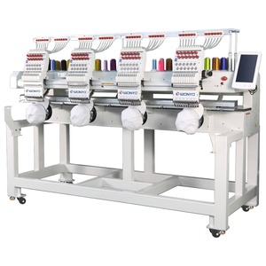 เครื่องปักผ้าอุตสาหกรรมแบบ 4 หัว รุ่นใหม่ 12/15 เข็ม สำหรับปักถุงเท้า - Product Image 4