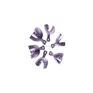 WORLD PRECISION SURGICAL Bandeja de Impresión Dental de Acero Inoxidable Perforada Manual Reutilizable Instrumento Dental Clase I CE - Product Image 4