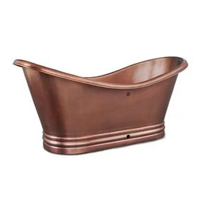 อ่างอาบน้ำอิสระอิสระจากทองแดงอินเดียคุณสมบัติของอ่างน้ำวนผู้ผลิตอินเดียสำหรับใช้งานในห้องน้ำ - Product Image 1