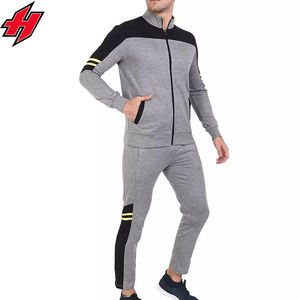 2024 personnalisé hommes décontracté coton survêtements chaud doux survêtements pour Fitness hiver Jogging broderie en gros - Product Image 2