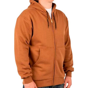 Sweats à capuche zippés en molleton de coton surdimensionnés personnalisés, nouvelle collection 2026, dernier design, qualité professionnelle - Product Image 2