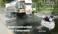Compresseur d'air pour camion Compresseur d'air à suspension 12V DC Résistant aux intempéries Professionnel Petit réservoir puissant sans huile 25 litres