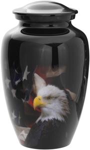 Fabricante superior que vende urna de recuerdo de aluminio y Metal 100% de alta calidad, urna funeraria/cremación para adultos para compradores a granel - Product Image 2