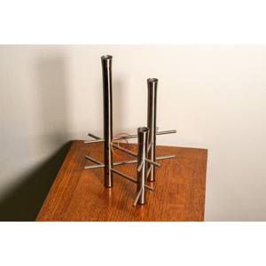 เชิงเทียนโลหะแบบโมเดิร์นชิ้นกลางสำหรับตกแต่งปาร์ตี้งานแต่งงานที่ไม่เหมือนใครอุปกรณ์สำหรับวางบนโต๊ะ - Product Image 1