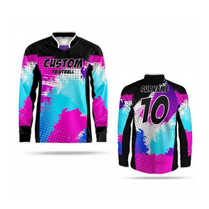 เสื้อเพนท์บอลมืออาชีพ แขนยาว ระบายอากาศได้ดี ผ้าเบา น้ำหนักเบา รับสกรีนโลโก้ทีม เหมาะสำหรับการเล่นเพนท์บอลกลางแจ้ง - Product Image 3