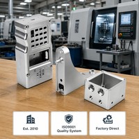 Boîtier en aluminium sur mesure, usinage CNC cinq axes, fraisage, brochage, électroérosion à fil d'acier inoxydable pour usinage, prototypage rapide, OEM