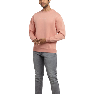 Sudaderas informales de cuello redondo para hombre, ropa deportiva unicolor personalizable, cuello redondo - Product Image 6