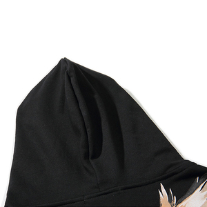 Sweat-shirt à capuche pour homme, Hip Hop, imprimé oiseau Floral, Harajuku, Streetwear, pull d'automne, Hip Hop, surdimensionné, prix d'usine, 2022 - Product Image 3
