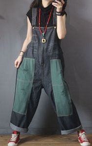 Meilleure salopette en denim Short vintage classique à boutons Style sans effort Salopette tendance Automne/Hiver - Product Image 3