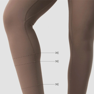 กางเกงเลกกิ้งผู้หญิงเอวยางยืดผ้านุ่มระบายอากาศได้ดี - Product Image 4