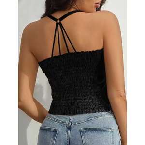 Débardeur actif pour femme à séchage rapide | Haut sans manches respirant à coupe personnalisée pour la course et les vêtements décontractés - Product Image 3