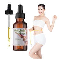 Gouttes Détox Minceur Personnalisées aux Herbes Garcinia Cambogia Brûle-Graisse Liquide pour Perte de Poids Adulte Dosage Oral