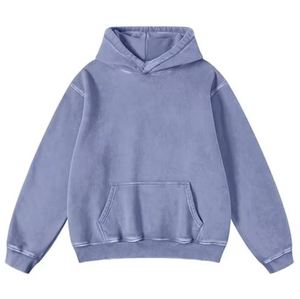Sudadera con capucha de gran tamaño Unisex de alta calidad, lavado ácido, diseño desteñido al sol, logotipo personalizado bordado, sudaderas con capucha térmicas para - Product Image 4