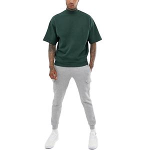 T-shirt décontracté à manches courtes pour homme pour l'entraînement de marathon en plein air Haut à col rond à séchage rapide Petit imprimé carré Design unisexe - Product Image 2