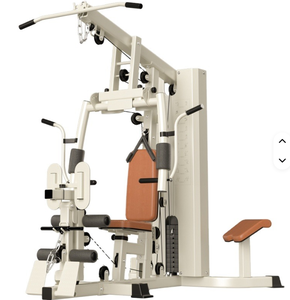 Equipo de Gimnasio en Casa Nuevo, Estación de Entrenamiento Completa de Acero, Sistema de Poleas con Pesa de 63 kg, Equipo de Ejercicio Multifuncional - Product Image 6