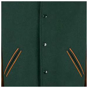 Chaqueta Universitaria Personalizada de Alta Calidad, Estilo Urbano, Holgada, al por Mayor, para Hombre, Chaqueta de Béisbol, Chaqueta de Invierno para Hombre - Product Image 4